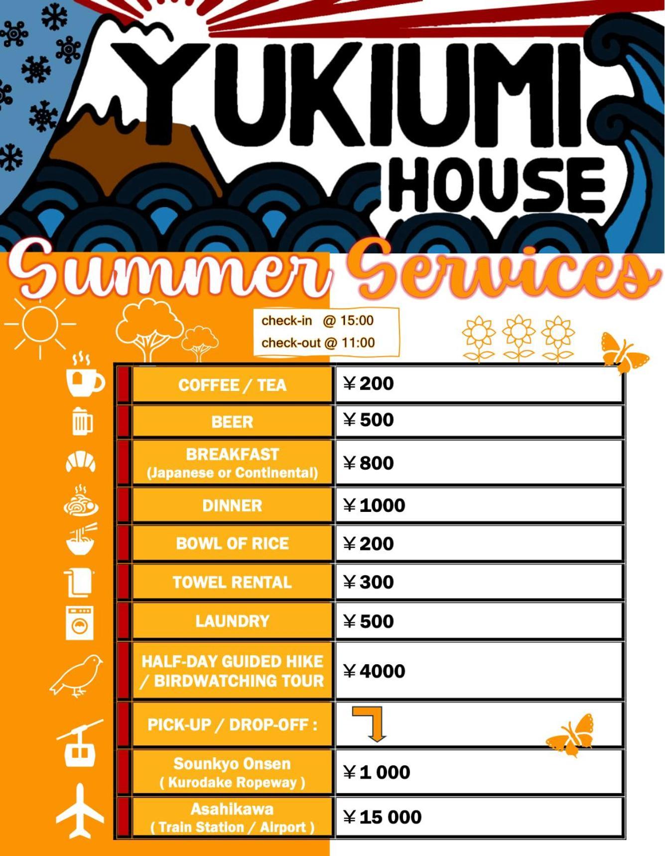 Yukiumi House Hostel Kamikawa  Exterior photo